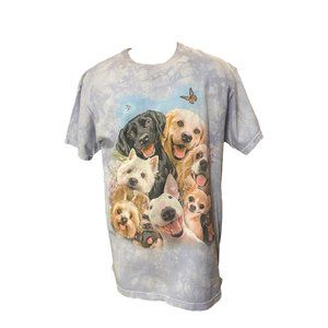 vintage tye dye puppy shirt